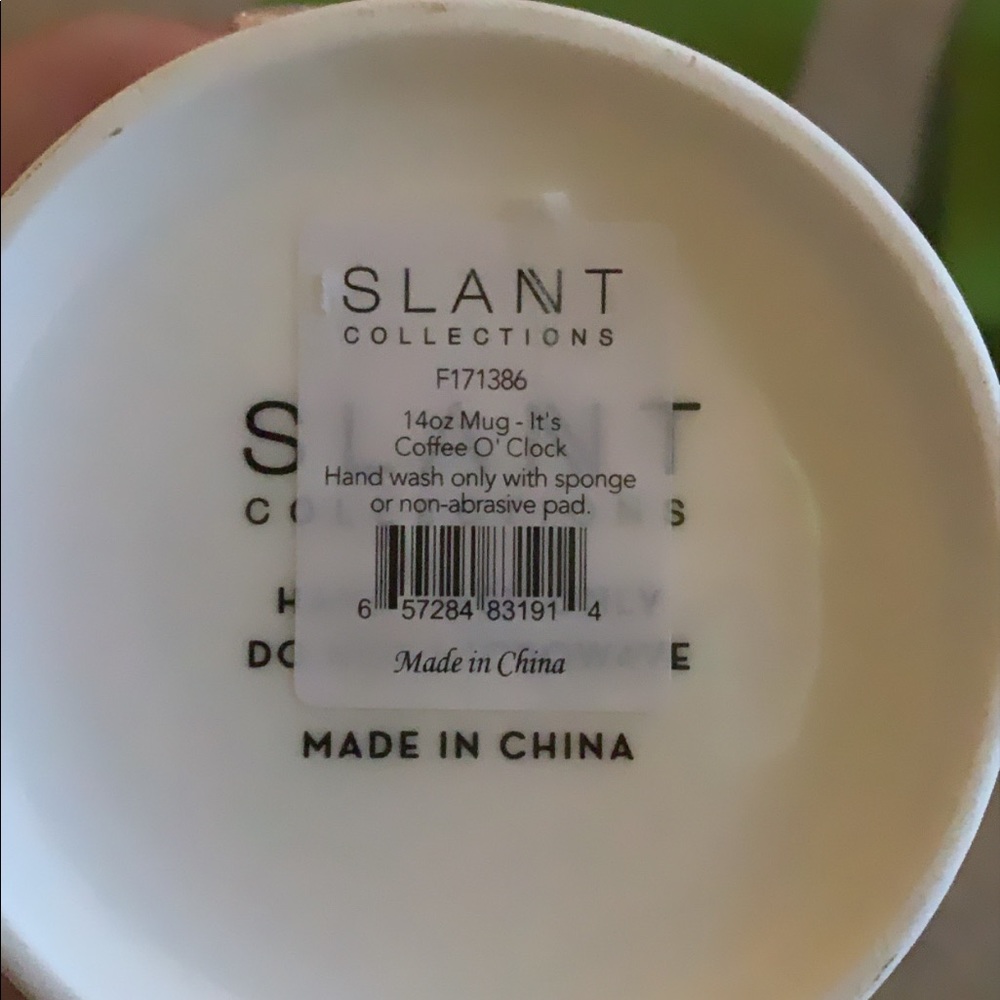 ☕️”It’s Coffee O’Clock” Ceramic Mug - Picture 4 of 5